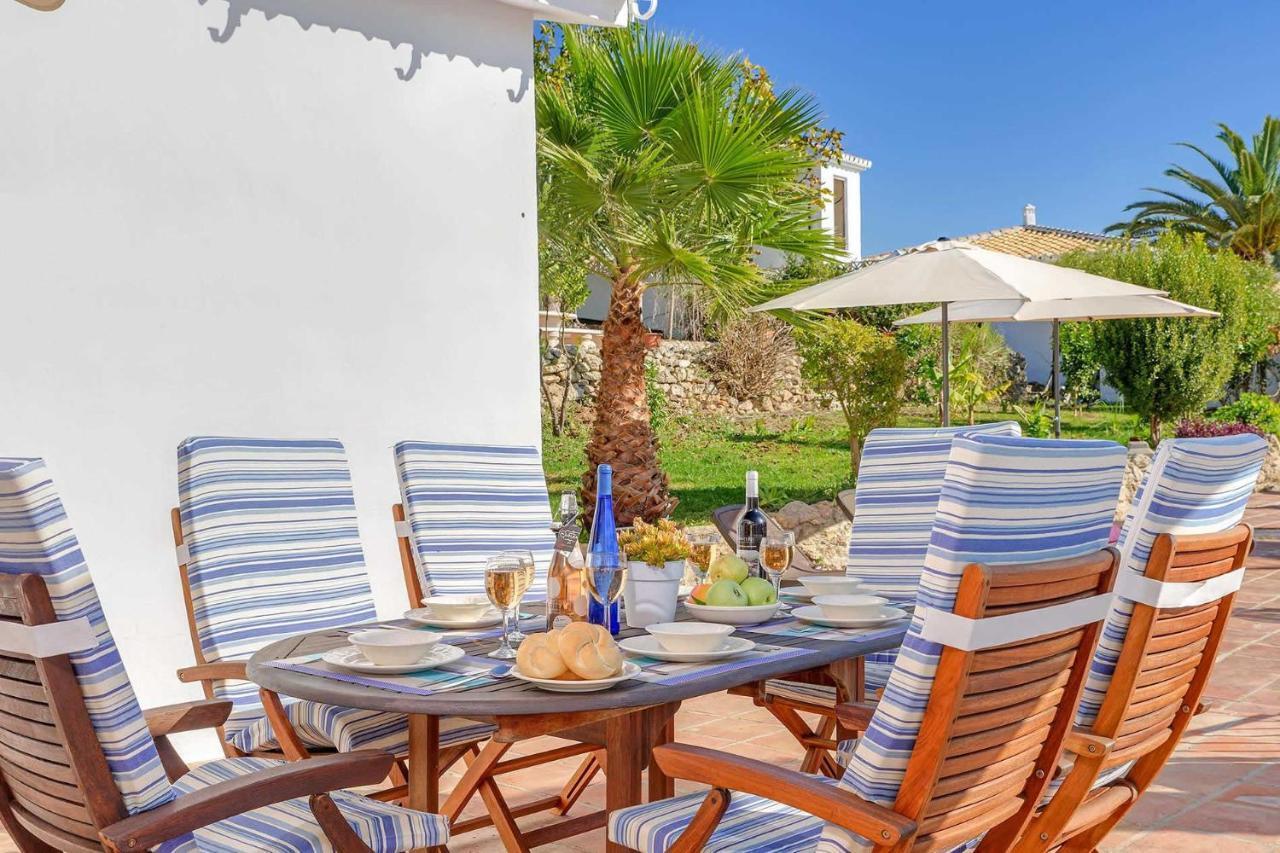Private Heated Pool, Jacuzzi & 1225M2 Garden In Villa Cipreses Frigiliana Eksteriør bilde